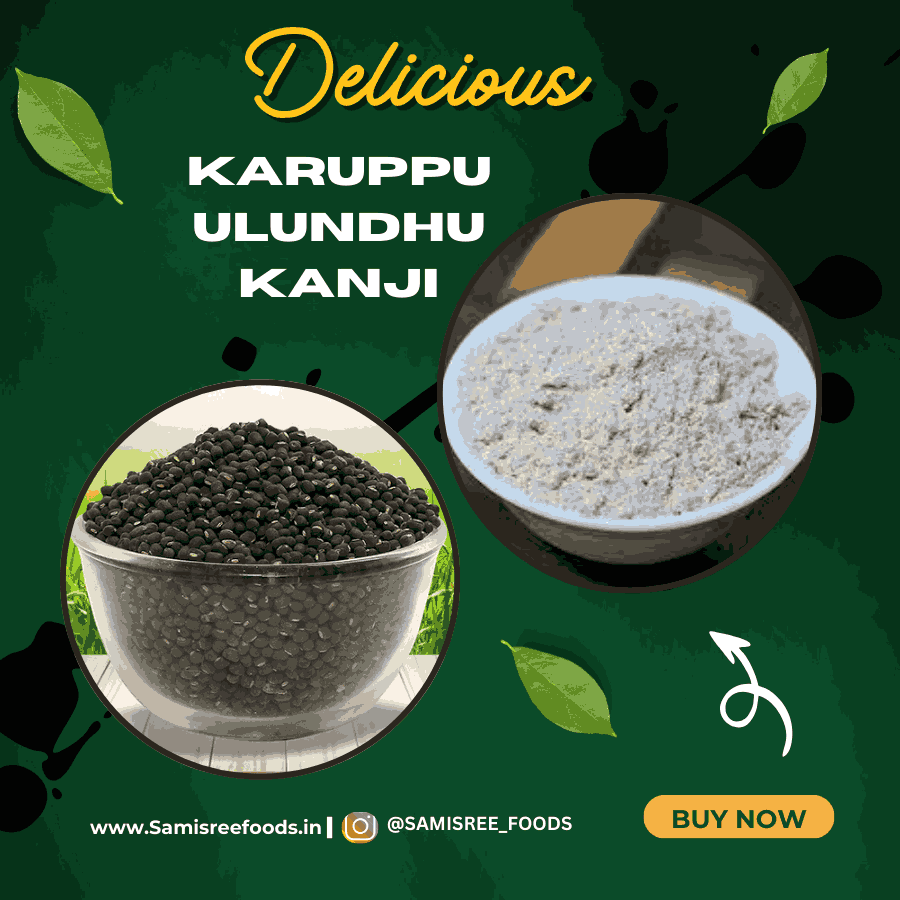 High-Protein Karuppu Ulundhu Kanji Mix for Growing Children & Adults