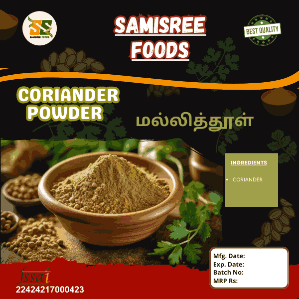"Premium Quality Coriander Powder – Perfect for Curries & Spice Blends"